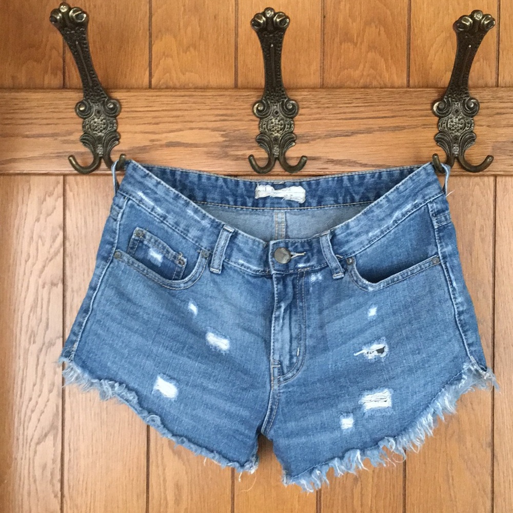 Free People Denim Shorts